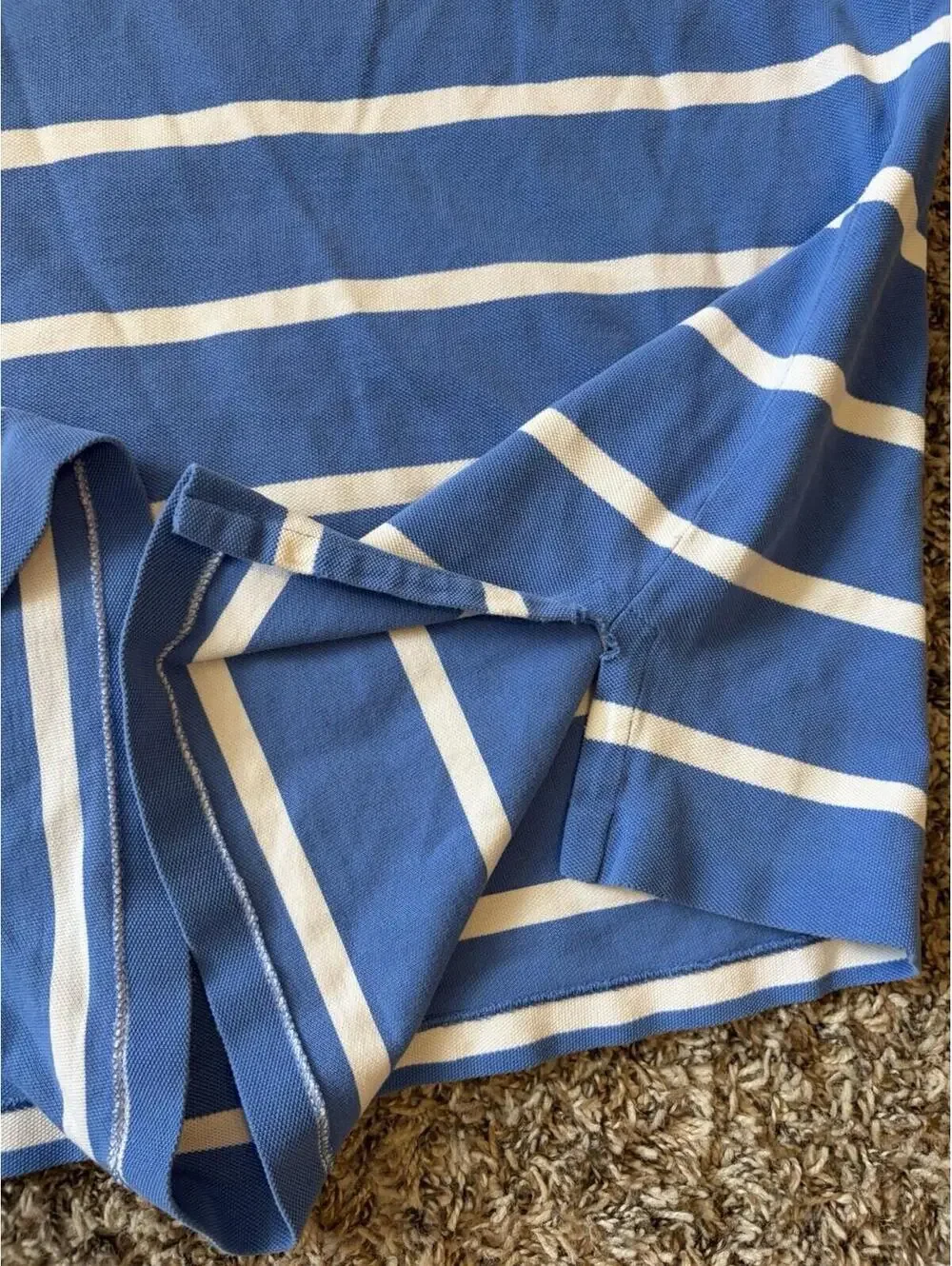 Lot Of 4 - Polo Ralph Lauren Men’s Size 4XB Short Sleeve Polo Shirts Striped